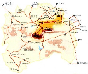 Mapa - Itinerario