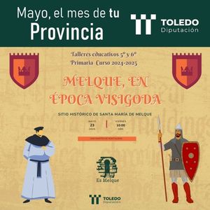 Cartel Talleres escolares Melque