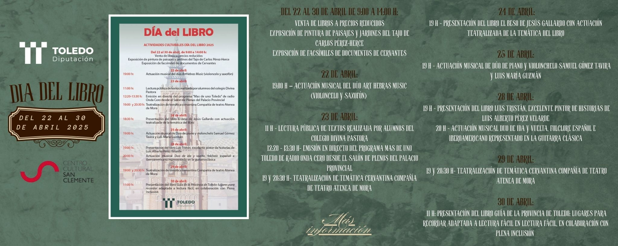 Cartel Día del Libro 2025