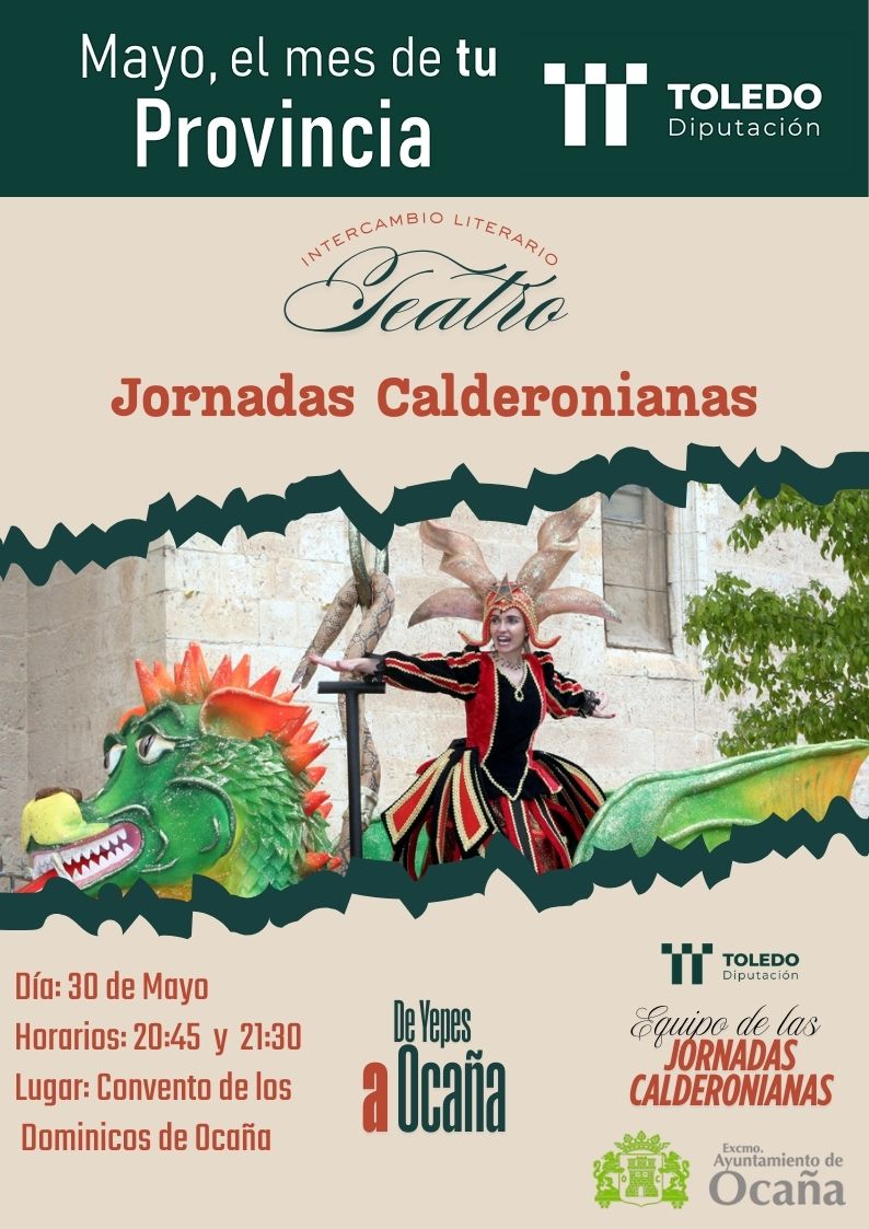 Cartel Calderonianas en Ocaña