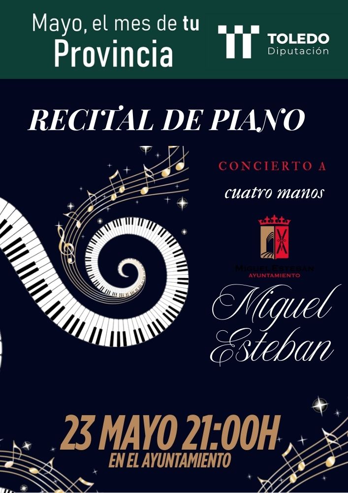 Concierto piano Miguel Esteban