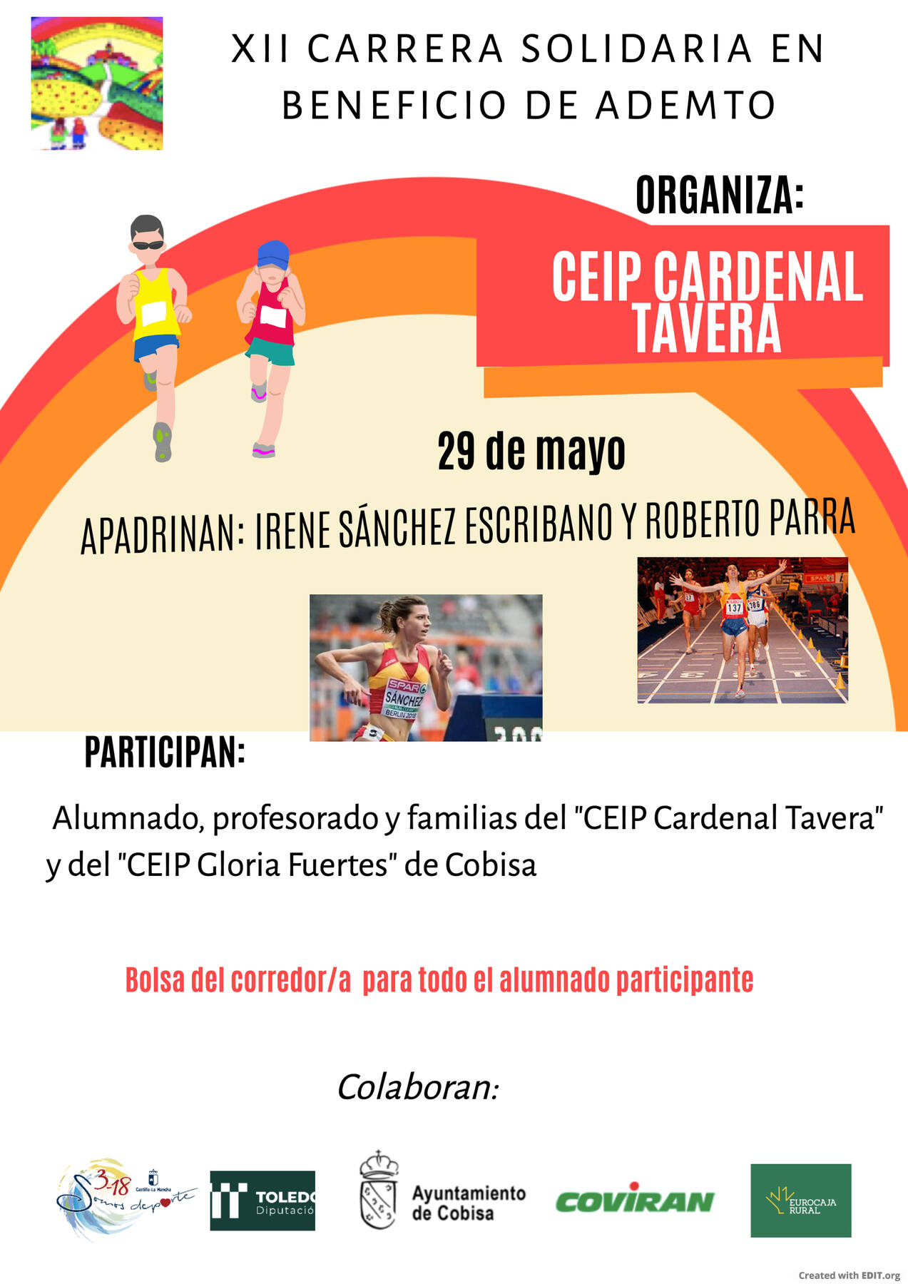 Cartel Carrera Solidaria