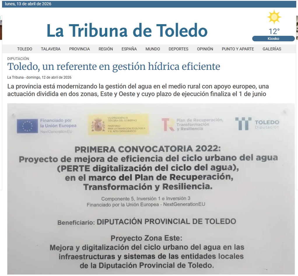 Noticia La Tribuna de Toledo