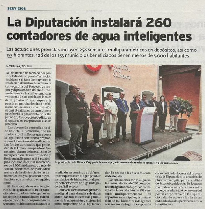Noticia La Tribuna de Toledo 2023