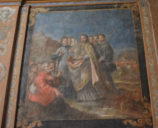Ermita de la Virgen de la Oliva, pintura