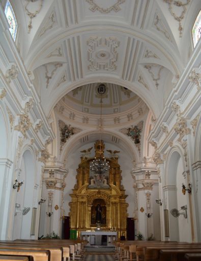 Ermita del Cristo de las Aguas, interior