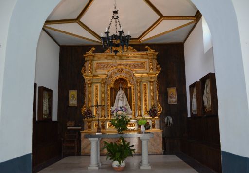 Ermita de la Virgen del Milagro, interior