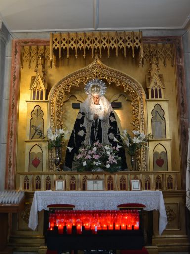 Iglesia parroquial de Nuestra Señora de la Asunción, retablo de Ntra. Sra de los Dolores