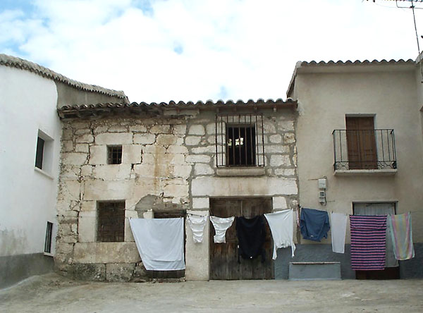 Rincón con tendedero