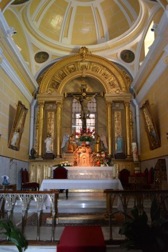 Ermita del Santísimo Cristo de la Sala, interior