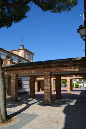 Plaza de la Libertad, soportales