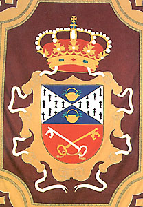 Tapiz con escudo del Municipio