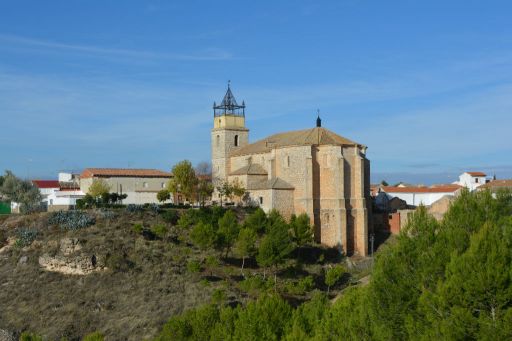 Iglesia parroquial de Nuestra Señora de la Asunción, vista aérea