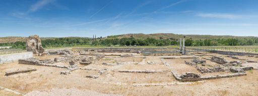 Parque Arqueológico, panorámica del Edificio palacial