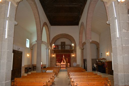 Iglesia de San Julián y de Santa Basilia, interior coro