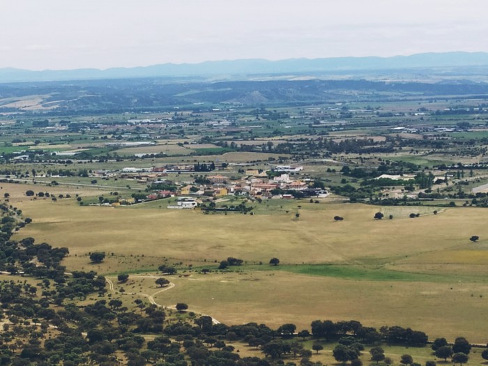 EL CASAR Vista desde el cerro de Malojo.