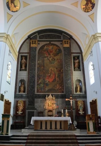 Iglesia parroquial de San Cipriano, altar