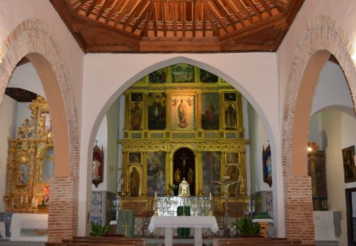 Iglesia parroquial de la Asunción de Nuestra Señora, interior detalle