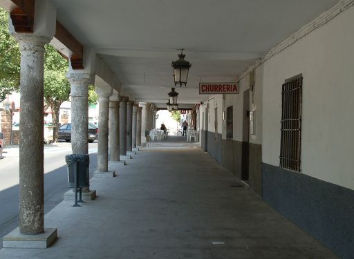 Soportales de la plaza