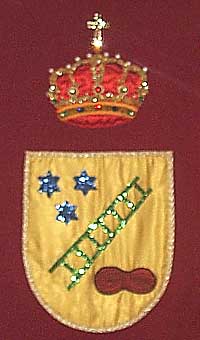 Escudo en tapiz