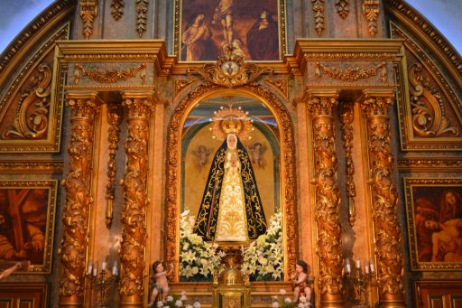 Ermita de la Soledad, retablo