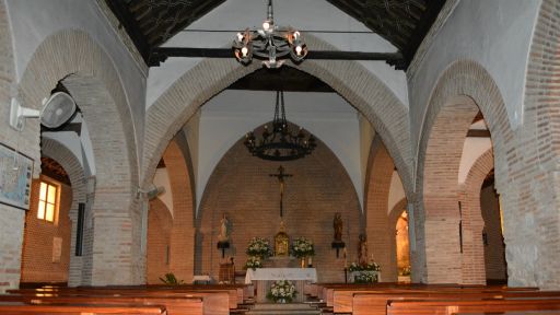 Iglesia parroquial de Santa María Magdalena,interior