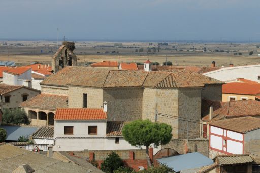 Iglesia parroquial de San Ildefonso, vista aerea