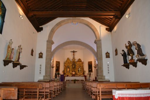 Iglesia parroquial de San Ildefonso, interior