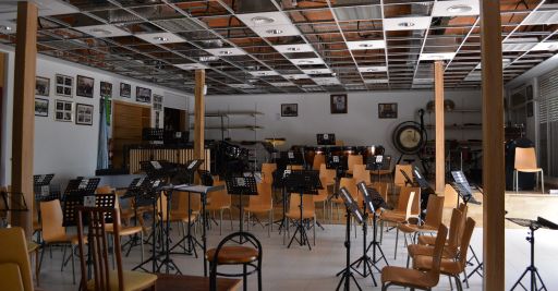 Casa de la Cultura, Sala de ensayo de la Banda