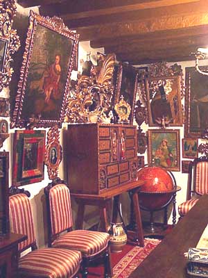 Casa típica, interior