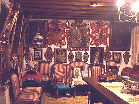 Casa típica, sala