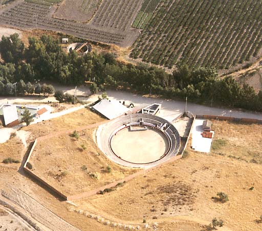 Plaza toros en el Paseo de La Canaleja