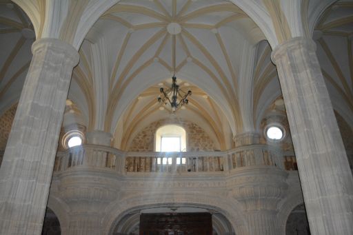 Iglesia Parroquial San Martín Obispo de Lillo, interior coro