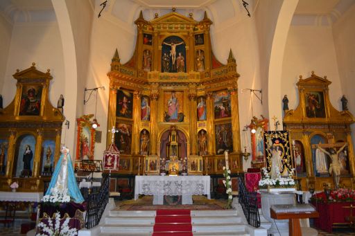 Iglesia parroquial de Santa Marina, interior