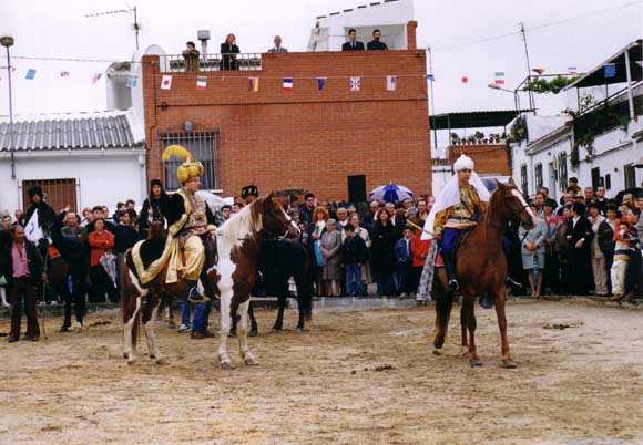 Representación de moros y cristianos 1