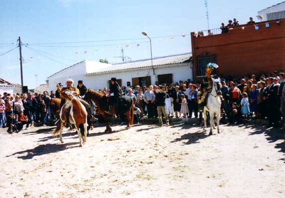 Representación de moros y cristianos 2