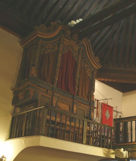 Iglesia parroquial de San Juan Bautista, órgano