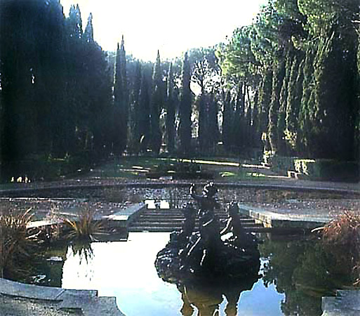 Entorno paisajístico, finca de El Castañar, palacio fuentes