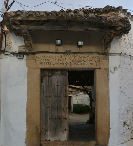 Casa del Obispo Álvarez, 1790