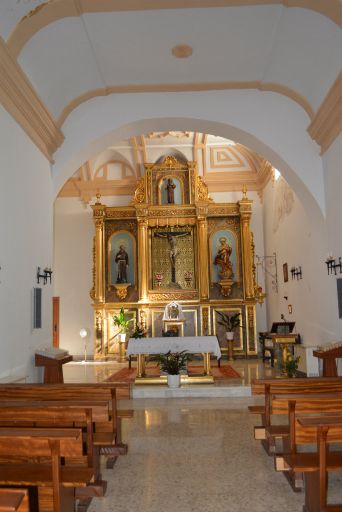 Ermita de la Vera Cruz, interior