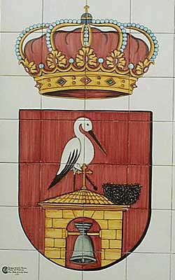 Escudo en cerámica