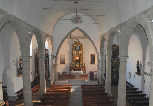 Iglesia parroquial de Nuestra Señora del Monte, interior