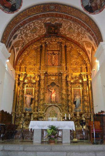 Iglesia parroquial de San Sebastián, altar
