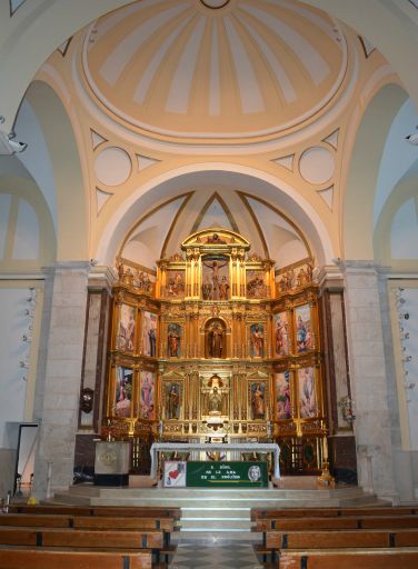 Iglesia parroquial de Santiago Apóstol, interior