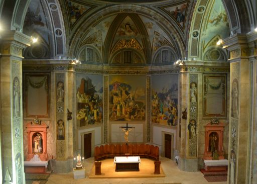 Convento de los Padres Dominicos, tríptico del altar