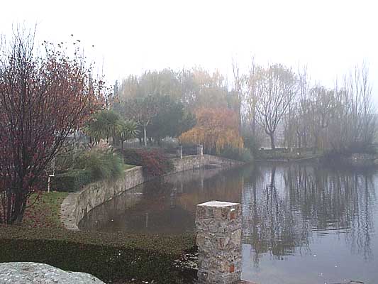 Ermita de las Peñitas, estanque del Parque Municipal