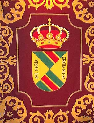 Escudo en tapiz