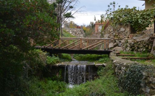 Parque de El Batán, cascada