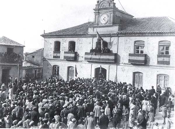 Inauguración del Pósito, 1928, del libro Un Siglo de Recas