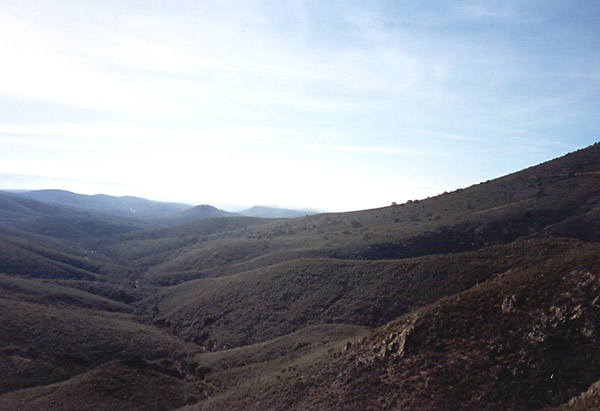 Piedraescrita, vista del Linchero